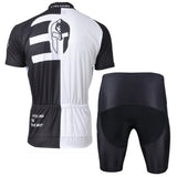 ILPALADINO Wolf Soldier Man's Short-sleeve Cycling Stripy Suit Team Kit Jacket Summer Suit Spring Autumn Clothes Sportswear Apparel Outdoor Sports Gear Leisure Biking T-shirt Black NO.007 -  Cycling Apparel, Cycling Accessories | BestForCycling.com 