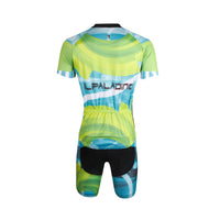 ILPALADINO Green Blue Men's Cycling Short Sleeve Bike Shirt/Suit Quick Dry Exercise Bicycling Pro Cycle Clothing Racing Apparel Outdoor Sports Leisure Biking Shirts NO.648 -  Cycling Apparel, Cycling Accessories | BestForCycling.com 