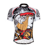 Poker Face Playing Card Spades Jack Men's Biking Cycling Jersey Artistic PatternShirt Face Cards Court Cards NO.639 -  Cycling Apparel, Cycling Accessories | BestForCycling.com 