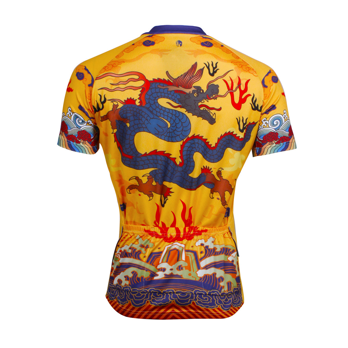 ILPALADINO Men's Cycling Jersey Dragon Imperial Robes Pattern MTB Mountain Bike Jersey for Summer Comfortable Bike Shirt Short Sleeve Outdoor Riding Clothes NO.634 -  Cycling Apparel, Cycling Accessories | BestForCycling.com 