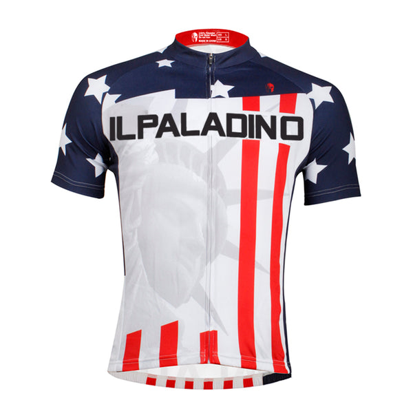 Ilpaladino American Style the Statue of Liberty Breathable Cycling Jersey Men's  Short-Sleeve Sport Bicycling Shirts Summer Quick Dry  Wear NO.008 -  Cycling Apparel, Cycling Accessories | BestForCycling.com 