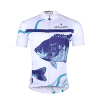 ILPALADINO Men's Cycling Apparel Fish White Bike Shirt for Summer Comfortable Cycling Jersey  Exercise Bicycling Pro Cycle Clothing Racing Apparel Outdoor Sports Leisure Biking Shirts NO.744 -  Cycling Apparel, Cycling Accessories | BestForCycling.com 