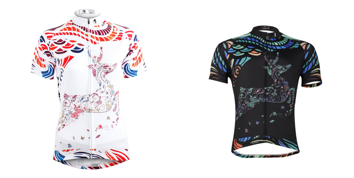 Ilpaladino Lovers/Couples Clothes Reindeer Deer Romantic Cycling Jerseys Summer Woman's Men's Sportswear Apparel Outdoor Sports Gear Leisure Biking T-shirt NO.583 -  Cycling Apparel, Cycling Accessories | BestForCycling.com 