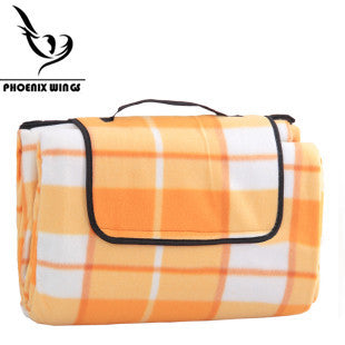 2*2m Large Striped Checked Dual Layers Portable Outdoor Family Beach/ Park/Camping/Concerts/Picnic Blanket Mat- Handle Extra,Foldable, Waterproof, Sand-proof -  Cycling Apparel, Cycling Accessories | BestForCycling.com 