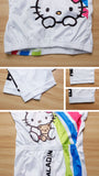 HELLO KITTY Princess Women's  Cycling Jersey T-shirt Summer White NO.025 -  Cycling Apparel, Cycling Accessories | BestForCycling.com 