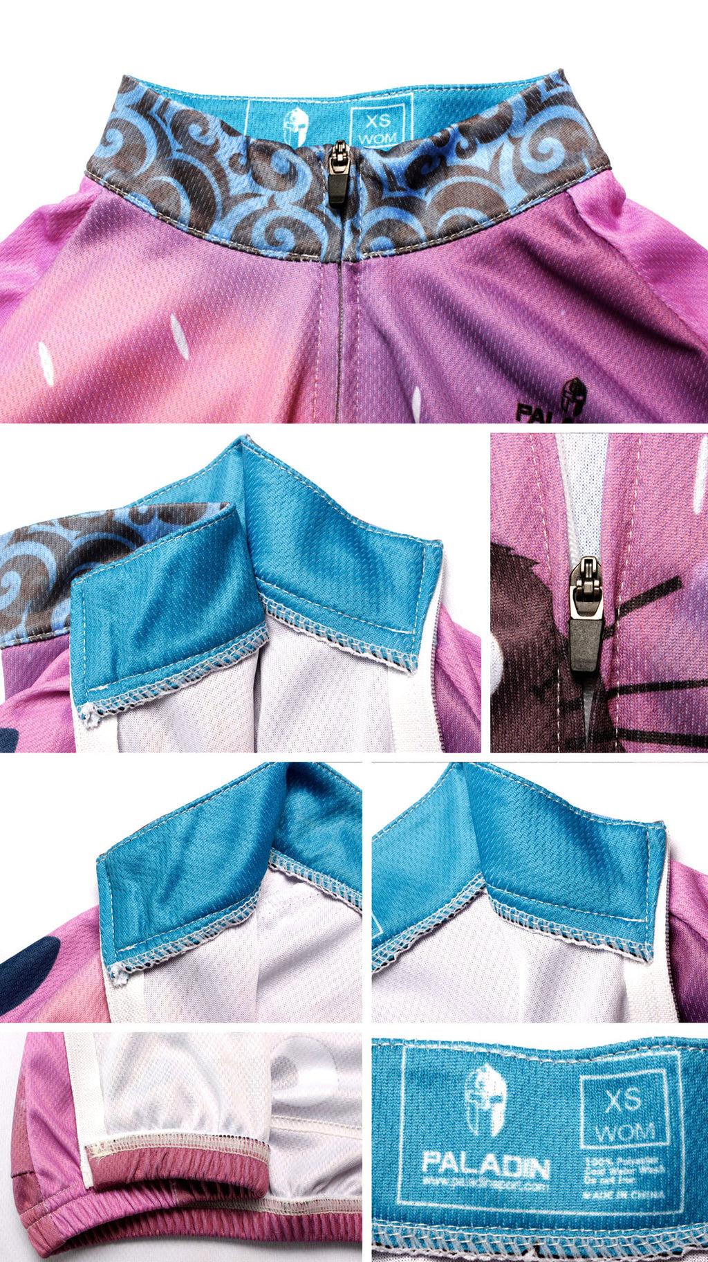 Animated Film Cartoon Character My Neighbor Totoro Day Umbrella Purple Breathable Cycling Jersey Women's Short-Sleeve Sport Bicycling Shirts Summer Quick Dry Sportswear Chinchilla NO.519 -  Cycling Apparel, Cycling Accessories | BestForCycling.com 