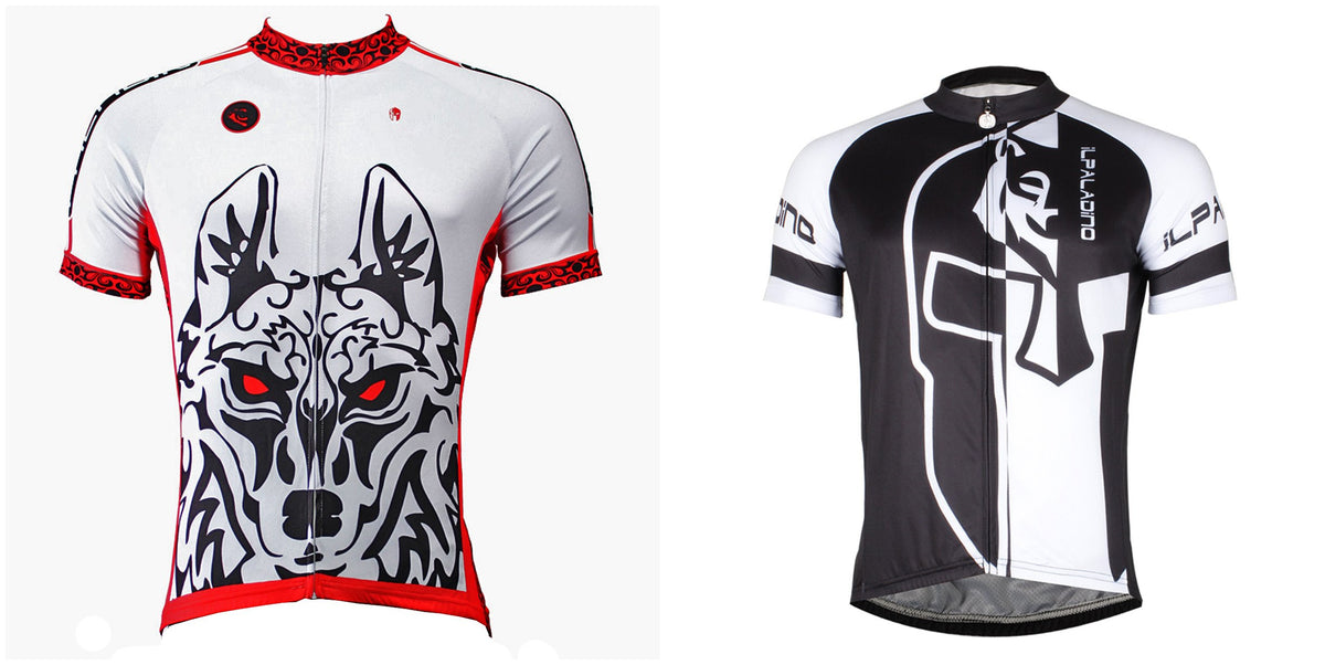 Two men's Wild Animal Wolf cycling T-shirts short-sleeve summer sportswear gear Pro Cycle Clothing Racing Apparel Outdoor Sports Leisure Biking T-shirt NO.350/746 -  Cycling Apparel, Cycling Accessories | BestForCycling.com 