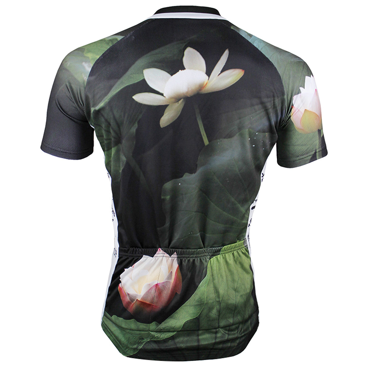 ILPALADINO Lotus Pond Nature Men's Cycling Mountain Bike Jersey Summer Lotus Breathable Bike Apparel Outdoor Sports Gear Leisure Biking T-shirt Black NO.147 -  Cycling Apparel, Cycling Accessories | BestForCycling.com 