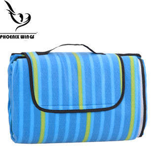 2*2m Large Striped Checked Dual Layers Portable Outdoor Family Beach/ Park/Camping/Concerts/Picnic Blanket Mat- Handle Extra,Foldable, Waterproof, Sand-proof -  Cycling Apparel, Cycling Accessories | BestForCycling.com 