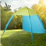 5-8 Person Triangular Shade Canopy Outdoor Travel Beach Oceaside Seaside Tent Sun Shelter Camping Family Picnic BBQ Festival Party Hiking Holiday Waterproof and Windproof -  Cycling Apparel, Cycling Accessories | BestForCycling.com 