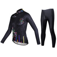 ILPALADINO Women's Long Sleeves Cycling Jersey Apparel Outdoor Sports Gear Leisure Biking T-shirt (Velvet) NO.712 -  Cycling Apparel, Cycling Accessories | BestForCycling.com 