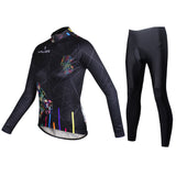 ILPALADINO Women's Long Sleeves Cycling Jersey Apparel Outdoor Sports Gear Leisure Biking T-shirt (Velvet) NO.712 -  Cycling Apparel, Cycling Accessories | BestForCycling.com 