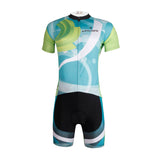 ILPALADINO Green Blue Men's Cycling Short Sleeve Bike Shirt/Suit Quick Dry Exercise Bicycling Pro Cycle Clothing Racing Apparel Outdoor Sports Leisure Biking Shirts NO.648 -  Cycling Apparel, Cycling Accessories | BestForCycling.com 