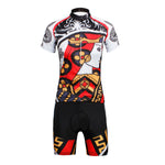 Playing Cards Poker Face Clubs Queen Women's Long Sleeves Cycling Suit Jerseys NO.640 -  Cycling Apparel, Cycling Accessories | BestForCycling.com 