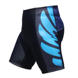 Blue Decor Black Womans Shorts UPF 50+ Spandex Yoga Tight Running Riding Gear Summer Fitness Wear Sports Clothes Hiking Courtgame Apparel Quick dry Breathable -With Pocket Design NO.860 -  Cycling Apparel, Cycling Accessories | BestForCycling.com 