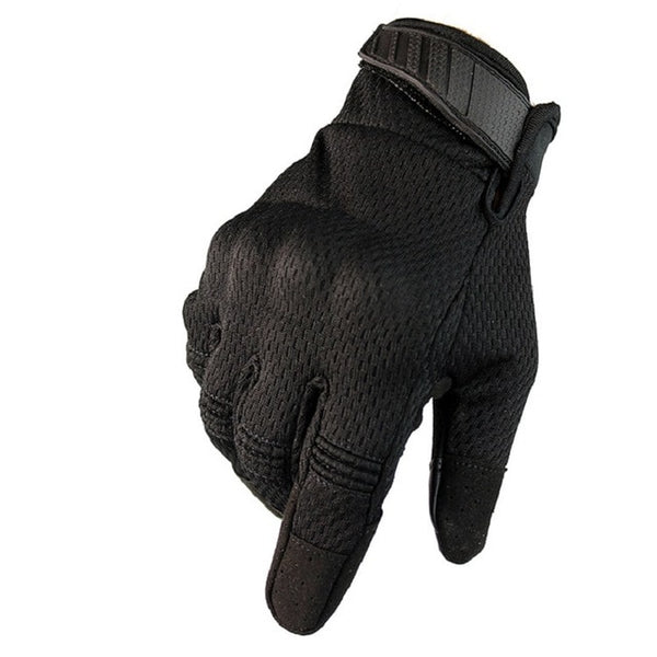 Men Riding Gloves Cycling Bike Full Finger Motos Racing Gloves Antiskid Screen Touch Outdoor Sports Tactical Gloves Protect Gear