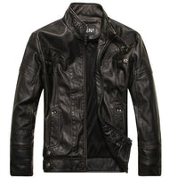 Motorcycle Jacket New arrive brand motorcycle leather jacket men men's leather jackets jaqueta de couro masculina mens leather coats