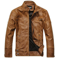 Motorcycle Jacket New arrive brand motorcycle leather jacket men men's leather jackets jaqueta de couro masculina mens leather coats