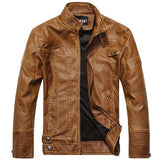 Motorcycle Jacket New arrive brand motorcycle leather jacket men men's leather jackets jaqueta de couro masculina mens leather coats