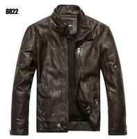 Motorcycle Jacket New arrive brand motorcycle leather jacket men men's leather jackets jaqueta de couro masculina mens leather coats