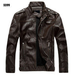 Motorcycle Jacket New arrive brand motorcycle leather jacket men men's leather jackets jaqueta de couro masculina mens leather coats