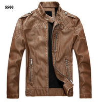 Motorcycle Jacket New arrive brand motorcycle leather jacket men men's leather jackets jaqueta de couro masculina mens leather coats