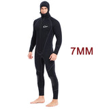Swimwear Wetsuit 5mm / 3mm / 1.5mm / 7mm Scuba Diving Suit Men Neoprene Underwater hunting Surfing Front Zipper Spearfishing