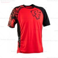 Downhill jerseys 2022 Mens Short Sleeve Cycling Jersey MTB Downhill Shirt DH MX Uniform Mountain Bike Clothing Summer Motocross Wear T-shirt