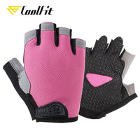 New Cycling Anti-slip Anti-sweat Men Women Half Finger Gloves Breathable Anti-shock Sports Gloves Bike Bicycle Glove