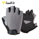 New Cycling Anti-slip Anti-sweat Men Women Half Finger Gloves Breathable Anti-shock Sports Gloves Bike Bicycle Glove