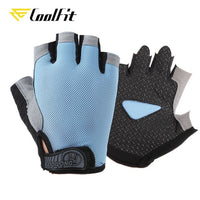 New Cycling Anti-slip Anti-sweat Men Women Half Finger Gloves Breathable Anti-shock Sports Gloves Bike Bicycle Glove