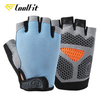 New Cycling Anti-slip Anti-sweat Men Women Half Finger Gloves Breathable Anti-shock Sports Gloves Bike Bicycle Glove