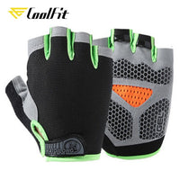 New Cycling Anti-slip Anti-sweat Men Women Half Finger Gloves Breathable Anti-shock Sports Gloves Bike Bicycle Glove