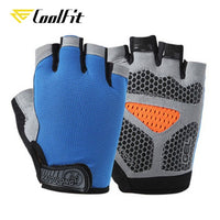 New Cycling Anti-slip Anti-sweat Men Women Half Finger Gloves Breathable Anti-shock Sports Gloves Bike Bicycle Glove