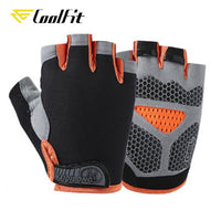 New Cycling Anti-slip Anti-sweat Men Women Half Finger Gloves Breathable Anti-shock Sports Gloves Bike Bicycle Glove