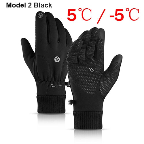 100% Waterproof Winter Cycling Gloves Windproof Outdoor Sport Ski Gloves For Bike Bicycle Scooter Motorcycle Warm Glove