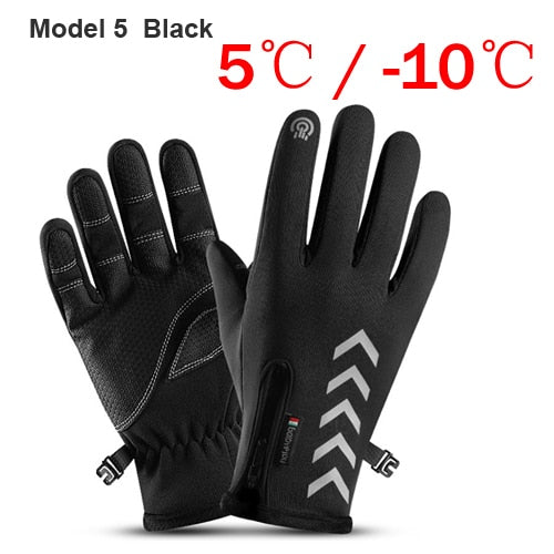 100% Waterproof Winter Cycling Gloves Windproof Outdoor Sport Ski Gloves For Bike Bicycle Scooter Motorcycle Warm Glove