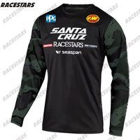 Downhill Mountain Jersey Off Road Enduro Jersey MTB MX Bike Cycling Jersery Motocross Jersey Breathable DH Quick Dry