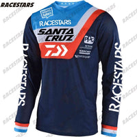 Downhill Mountain Jersey Off Road Enduro Jersey MTB MX Bike Cycling Jersery Motocross Jersey Breathable DH Quick Dry