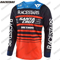 Downhill Mountain Jersey Off Road Enduro Jersey MTB MX Bike Cycling Jersery Motocross Jersey Breathable DH Quick Dry