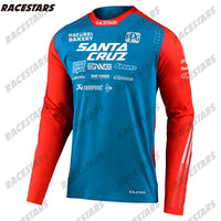 Downhill Mountain Jersey Off Road Enduro Jersey MTB MX Bike Cycling Jersery Motocross Jersey Breathable DH Quick Dry