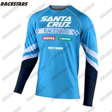 Downhill Mountain Jersey Off Road Enduro Jersey MTB MX Bike Cycling Jersery Motocross Jersey Breathable DH Quick Dry