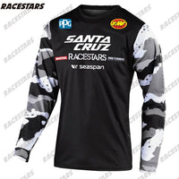 Downhill Mountain Jersey Off Road Enduro Jersey MTB MX Bike Cycling Jersery Motocross Jersey Breathable DH Quick Dry