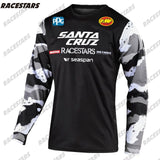 Downhill Mountain Jersey Off Road Enduro Jersey MTB MX Bike Cycling Jersery Motocross Jersey Breathable DH Quick Dry