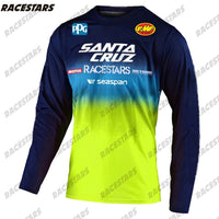 Downhill Mountain Jersey Off Road Enduro Jersey MTB MX Bike Cycling Jersery Motocross Jersey Breathable DH Quick Dry