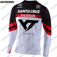 Downhill Mountain Jersey Off Road Enduro Jersey MTB MX Bike Cycling Jersery Motocross Jersey Breathable DH Quick Dry