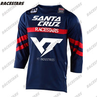 Downhill Mountain Jersey Off Road Enduro Jersey MTB MX Bike Cycling Jersery Motocross Jersey Breathable DH Quick Dry