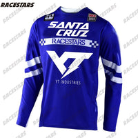 Downhill Mountain Jersey Off Road Enduro Jersey MTB MX Bike Cycling Jersery Motocross Jersey Breathable DH Quick Dry