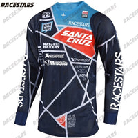 Downhill Mountain Jersey Off Road Enduro Jersey MTB MX Bike Cycling Jersery Motocross Jersey Breathable DH Quick Dry