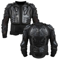 Motorcycle Jacket Motorcycle Full Body Armor Jacket Spine Chest Shoulder Protection Riding Gear Motocross Back Shoulder Protector Gear